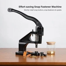 Hand Pressure Pressing Clamp Machine Sewing Tool Claw Clasp Snap Fastener Tools
