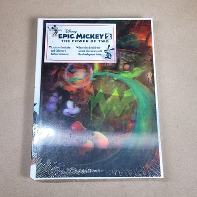 Epic Mickey 2 The Power Of Two Hardcover Collector's Edition Strategy Game Guide
