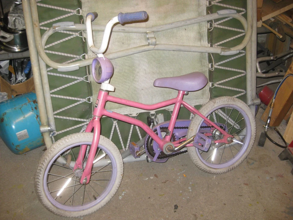 16" Kinderrad Fahrrad Mädchen rosa Huffy BMX ca. 1990er Oldschool Berlin gut
