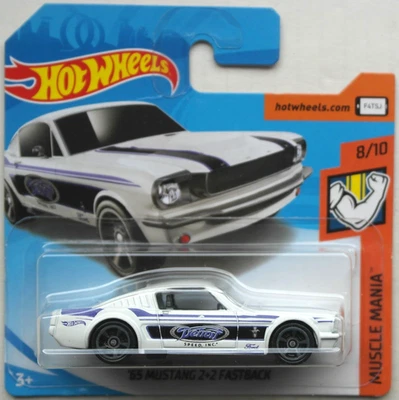 Hot Wheels 1965 Ford Mustang 2+2 Fastback weiß Detroit Speed Inc. Neu/OVP HW ´65 - Bild 1 von 4
