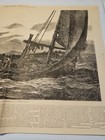 (#171)SUNDAY EVENING AT SEA- PRAYER IN A FISHING BOAT-1874 — photo 4