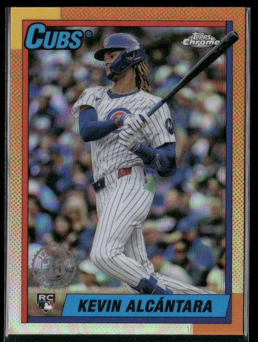 Kevin Alcantara 2025 Topps Chrome 1990 Topps Baseball 35th Anniversary #90CB-14