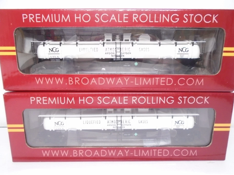 Broadway Limited Ho 6106, Cryogenic Tank car set, NCG - Image 2 of 3