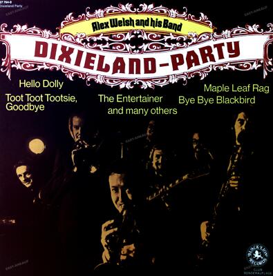 Alex Welsh & His Band - Dixieland-Party LP (VG+/VG+) '