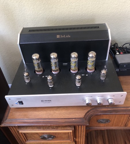 Jolida Model JD302B Integrated Tube Amplifier KT77 EL34 Gold Lion Tubes Exc Cond - Picture 5 of 13