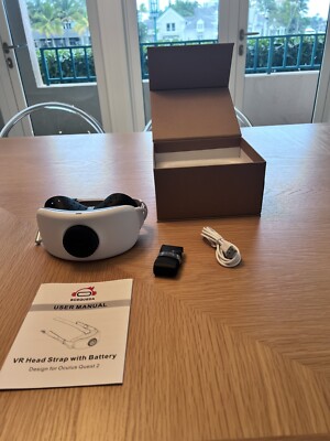 Busqueda Elite Strap with Battery For Oculus Quest 2-8000MAH 7hrs ext Play