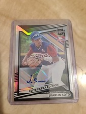 2022 Elite Extra Edition DPL Base Auto #176 Juarlin Soto