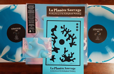 Stealing Sheep & The Radiophonic Workshop 2LP PLANETE SAUVAGE BLUE WHITE 250 LTD