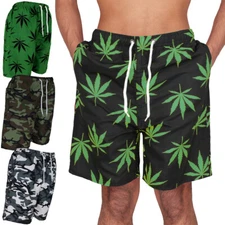 Men's Swim Shorts Swimming Trunks Beach Board Swimwear Suit w/ Lining