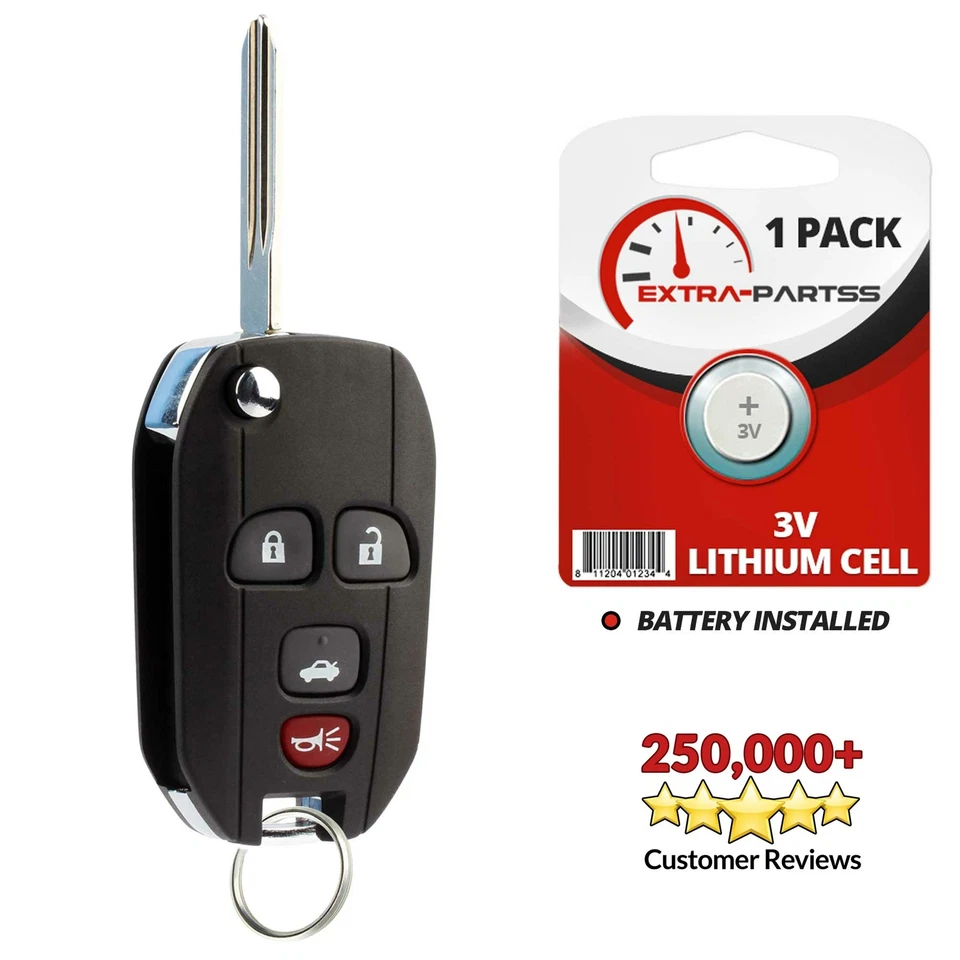 For 2007 2008 2009 Pontiac Solstice Keyless Remote Car Fob Transmitter + Key - Imagem 2 de 4