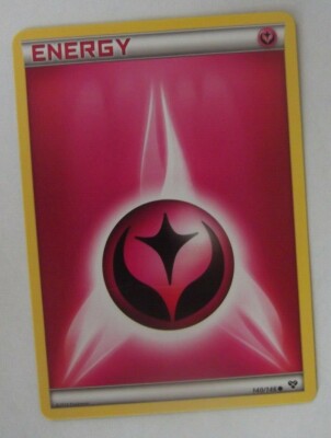 pink energy pokemon card value 076PK140 - Fairy Energy - 140/146 - XY Base Set - Common - Z