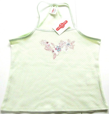 Träger Top Gr.128 Cakewalk NEU 100% baumwolle shirt ajour blumen kinder sommer