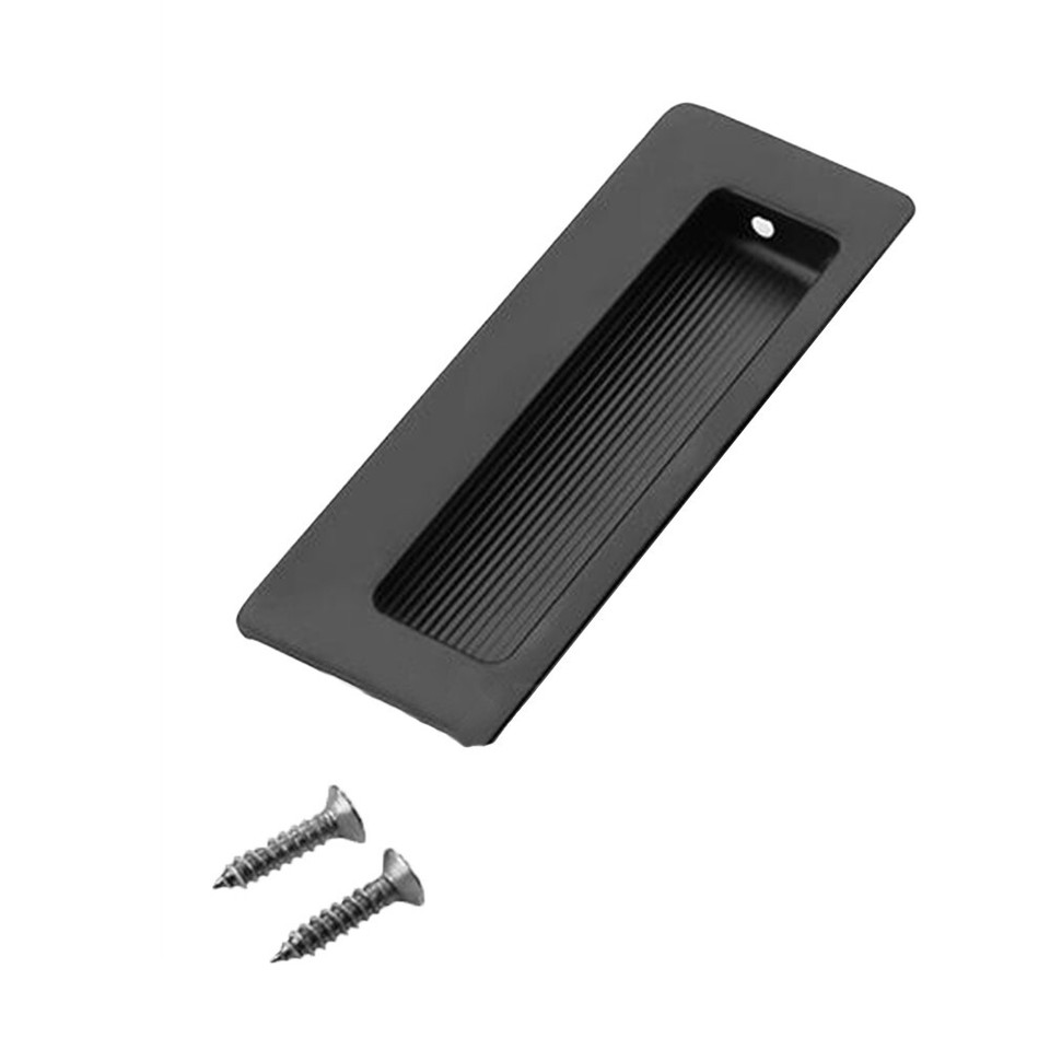 Contemporary Flush Mount Door Handles Perfect for Sliding and Pocket