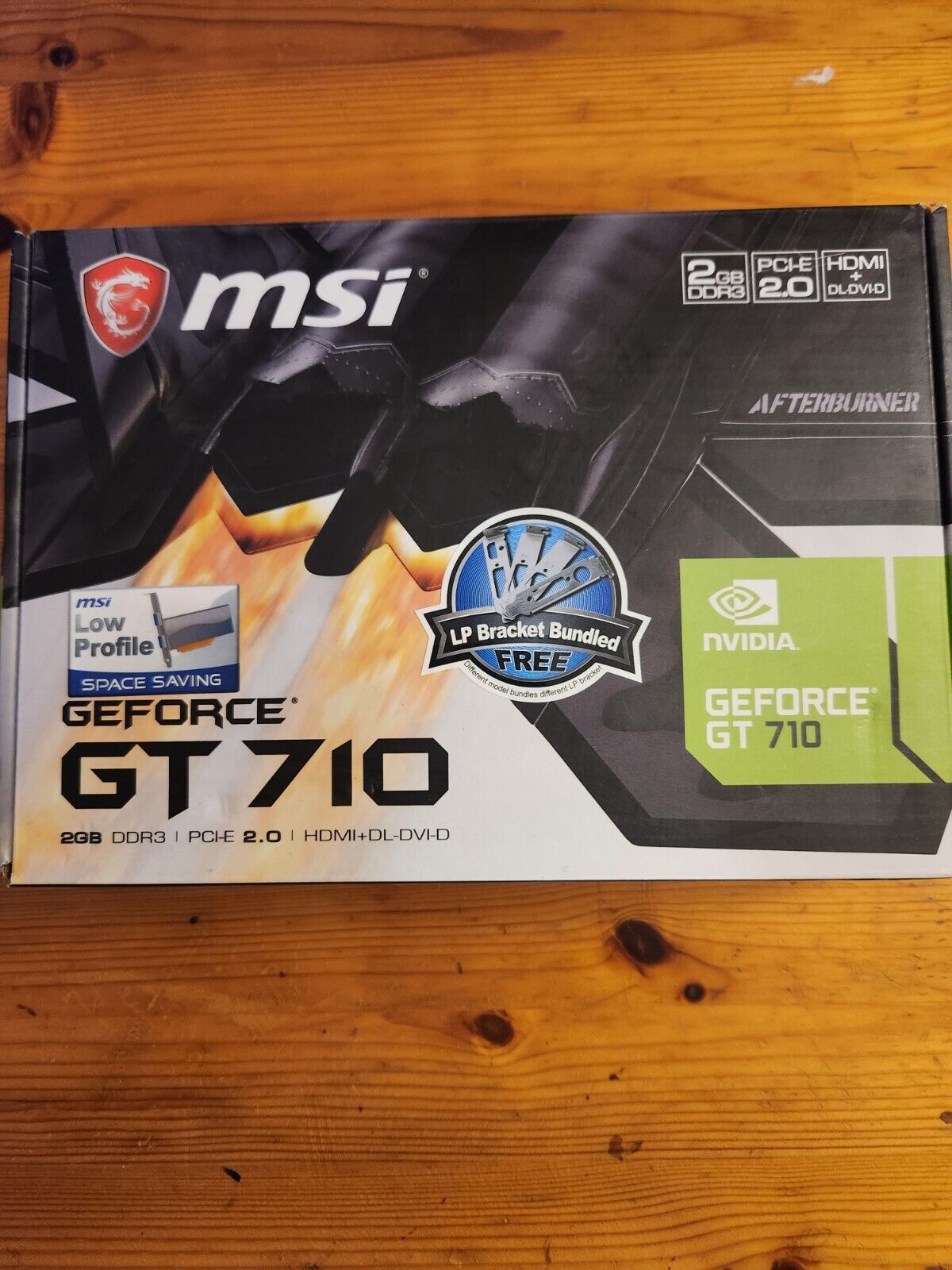 MSI GeForce GT 710 1GB DDR3 Graphics Card (GT 710 1GD3 LP) PCI-e VGA, HDMI,  DVI