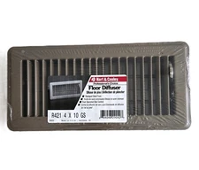 Hart & Cooley Floor Diffuser R421 4X10 “NOS”