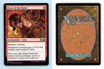 Furor Of The Bitten #145/274 MTG Core 2021 Common TCG Card