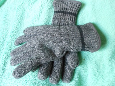 CAMEL ACTIVE Handschuhe -NEU- Unisex - Steingrau - Gr.M - 3M Thinsulate