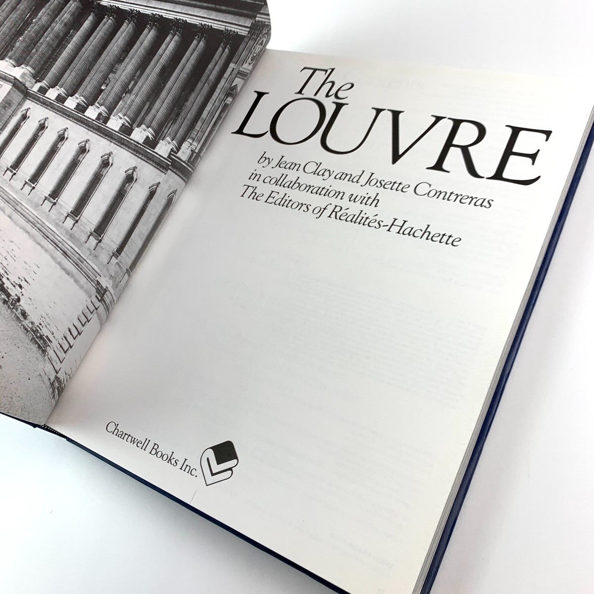 The Louvre by Jean Clay & Josette Contreras Hardcover