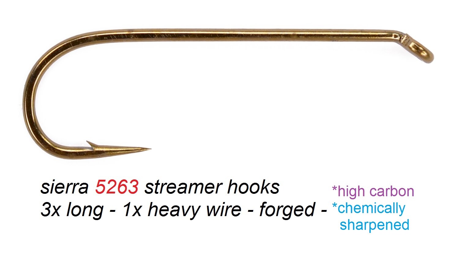 325) STREAMER fly tying KIT 5263 79580 assortment size 126 (sharp