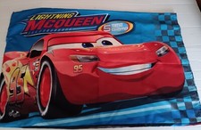 DISNEY/PIXAR CARS LIGHTINING MCQUEEN PILLOWCASE 2 SIDED 20X30