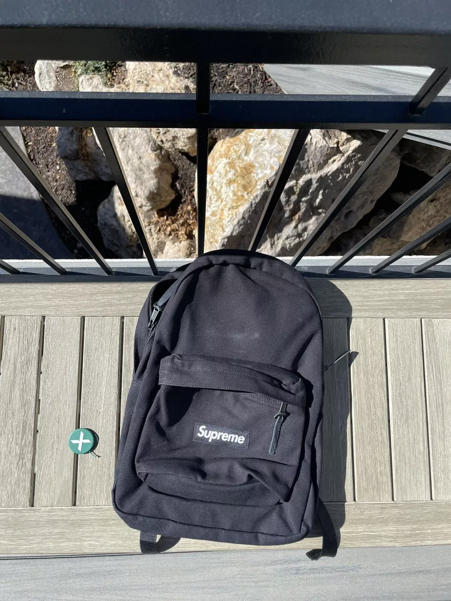 Supreme Black Backpack