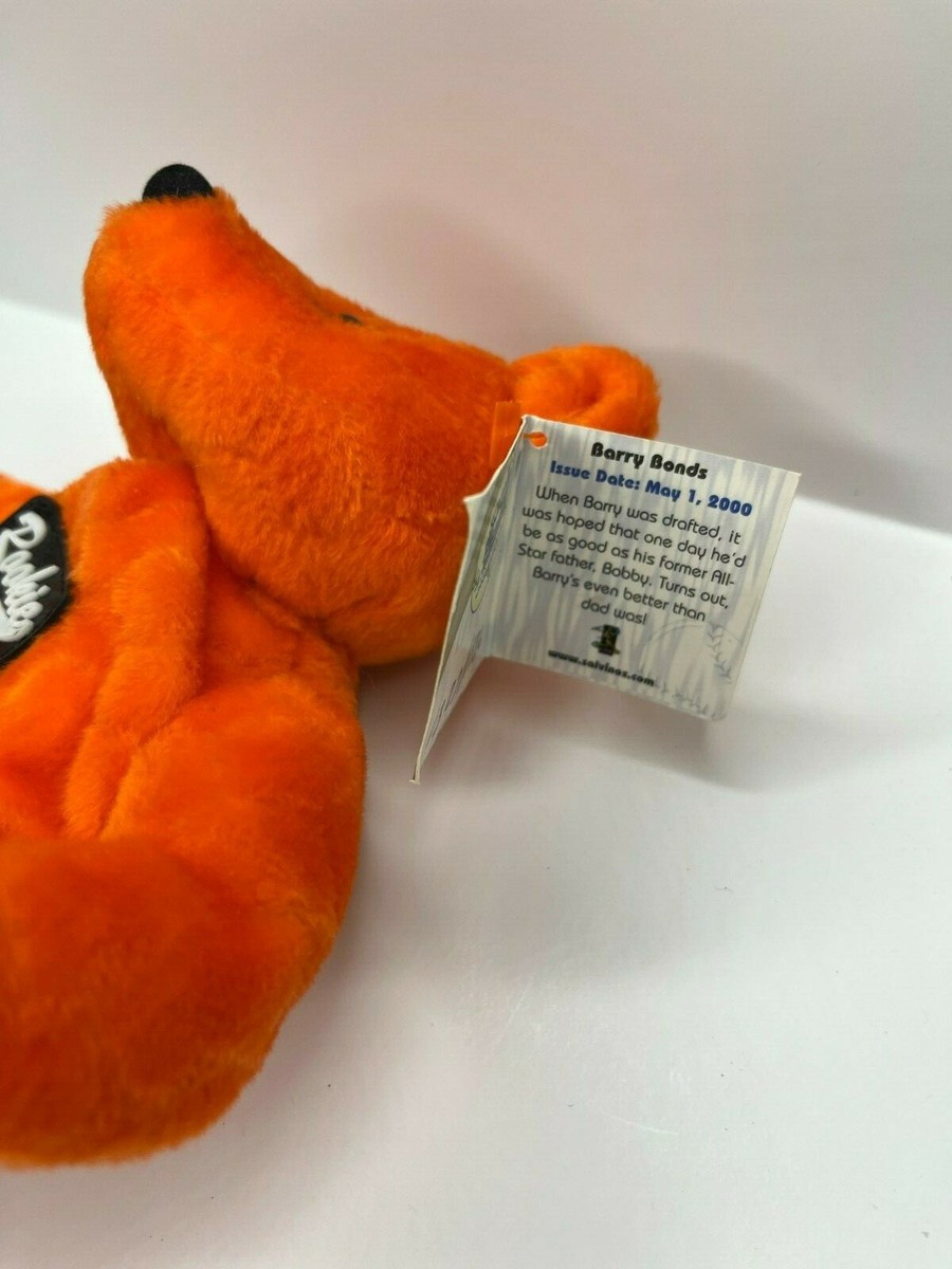 MLB San Francisco Giants Barry Bonds 24 2000 8'' Orange Salvino's