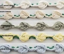 3/8" Rosebud Gimp Braid Trim -18 Yards - Many Colors Available! MADE IN USA!