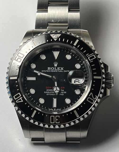 Rolex Sea-Dweller Men's Black Watch 
