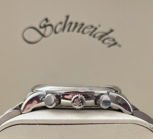 Maurice Lacroix LC 1087 Swiss Made Silver Dial Moon-Phase Chronograph 38mm - Picture 7 of 11