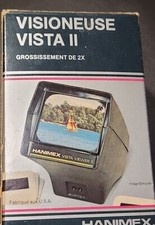 Vintage Hanimex Vista Viewer II Illuminated 2X Magnification