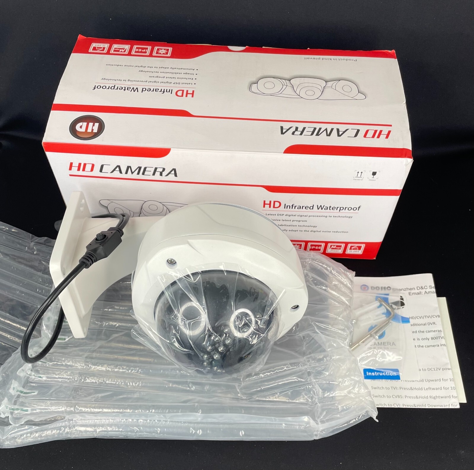 HD Camera 2MP 180 Degree Wide Angle Camera (DC-AHD180CDV)