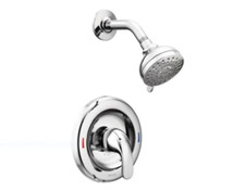 Moen 82604 40 Alder Posi-Temp Single Handle Pressure Balanced Shower Trim with