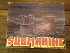 Avalon Hill's Submarine Vintage 1977 Game War Strategy 