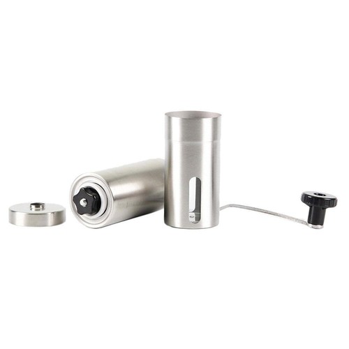 Coffee Bean Grinder - Stainless Steel Ceramic Burr Manual Hand Crank Nut Mill - Picture 2 of 7