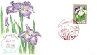 JAPAN  1961 Iris  FDC13002