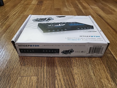 Lanzar HTGEPBT9H 4 Band Parametric Equalizer with Bluetooth Wireless Audio - Picture 2 of 6