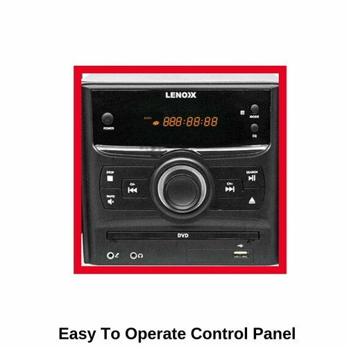 Mini Hi Fi Stereo System DVD Bluetooth Sound System Micro FM Radio USB Port - Picture 8 of 12