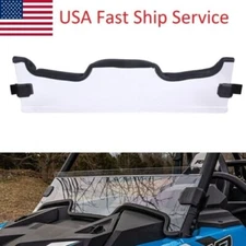 2019 + Polaris RZR XP1000 XPT TurboS UTV Half WINDSHIELD w/ Clamps
