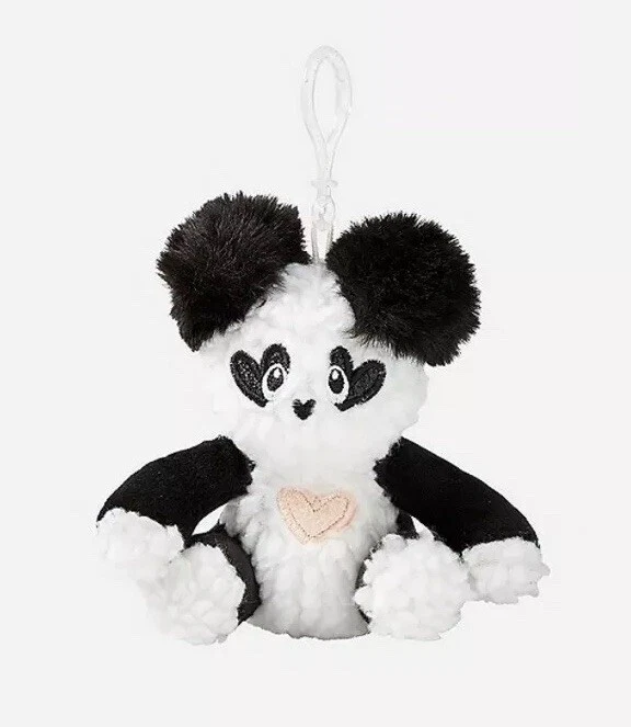 Original Justice PANDA Peluche Llavero Llavero Nuevo con Etiquetas Foto 2 de 2