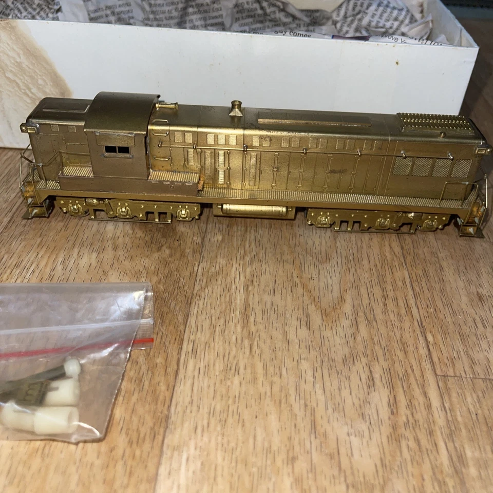 Hallmark models inc. baldwin AS-616 Diesel locomotive brass Ho KMT - Image 3 of 4