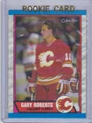 1989-90 OPC O-Pee-Chee Gary Roberts Rookie Card RC #202 (Mint)
