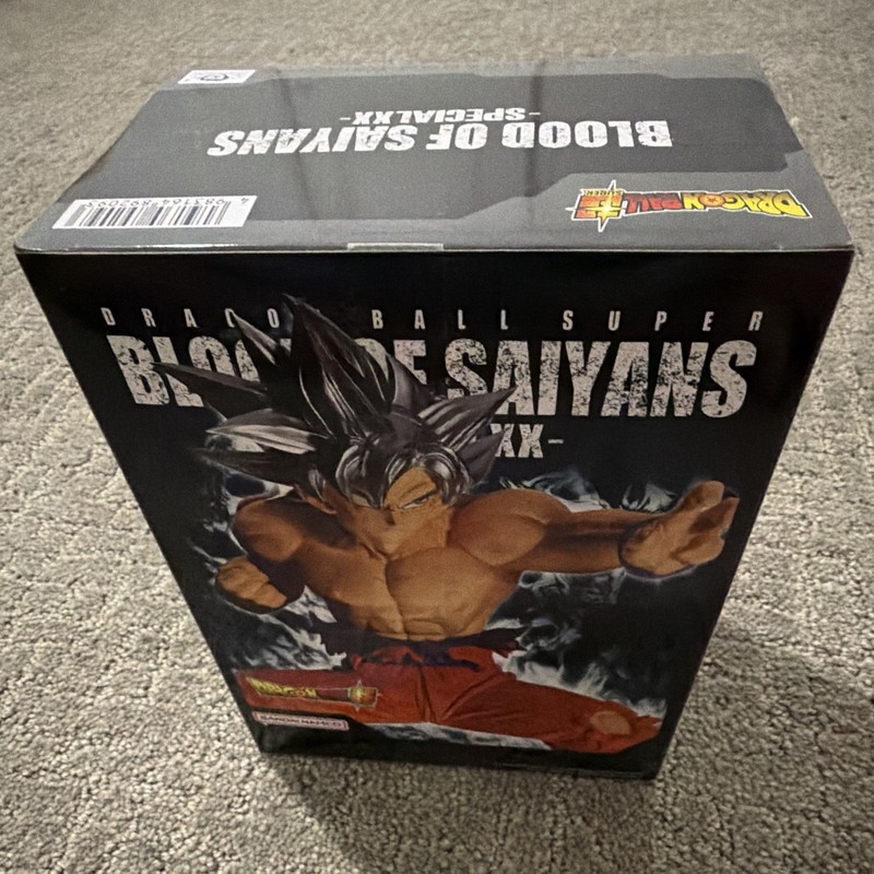 Banpresto Dragon Ball Super Son Goku Figure Blood of Saiyans Special XIV