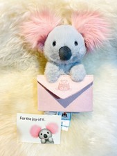Jellycat Koala with Message Brand New with Tags 100% Authentic Sweet Face