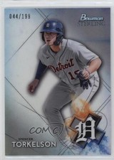 2021 Bowman Sterling Prospects Refractor 44/199 Spencer Torkelson #BSP-19 10gn