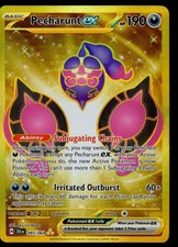 Pokémon Pecharunt ex Gold Secret Raro Holo Sv: Favola Avvolta 095/064 Inglese