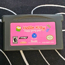 THQ Hello Kitty: Happy Party Pals GBA NTSC-U/C E Cartridge