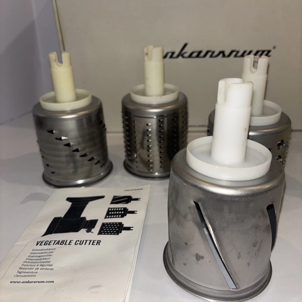 Accesorio cortador de verduras Ankarsrum para mezclador se adapta a todos los modelos 5 accesorios Foto 2 de 4