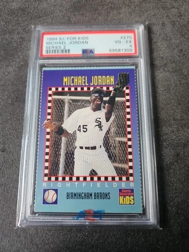 1994 Sports Illustrated for Kids Series 2, Michael Jordan #270 PSA 4, GOAT 🐐