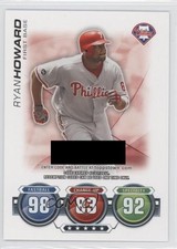 2010 Topps Update Attax Code Cards Ryan Howard 0j6