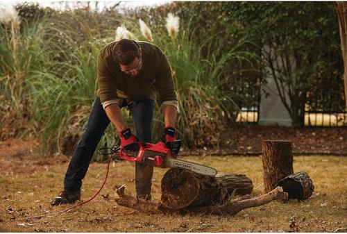 CRAFTSMAN 16" Electric Chainsaw, 12 Amp Corded, Powerful & Ergonomic Motor - Picture 11 of 15